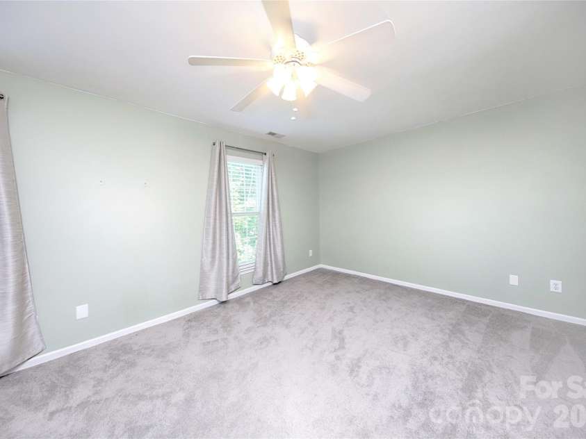 14556 Reese Boulevard, Huntersville, NC 28078.  MLS# CAR4380745, YatesRealty ID 29278. 2nd Floor 2nd Bedroom with Ceiling Fans, like new Carpet & custom Blinds