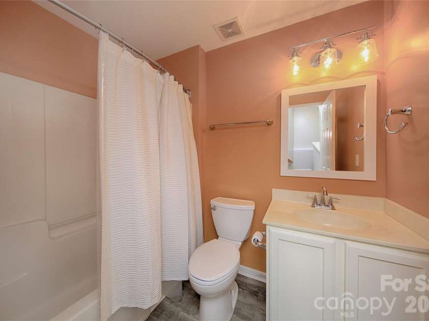 14556 Reese Boulevard, Huntersville, NC 28078.  MLS# CAR4380745, YatesRealty ID 29278. 2nd Full Bathroom with new light fixture and faucet