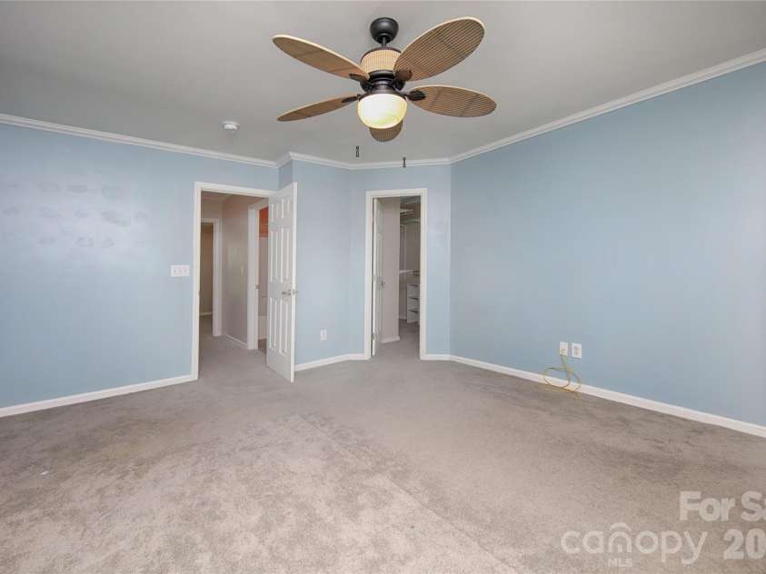 14556 Reese Boulevard, Huntersville, NC 28078.  MLS# CAR4380745, YatesRealty ID 29278. Primary Suite has remodeled Bathroom & Large Walk-in Closet