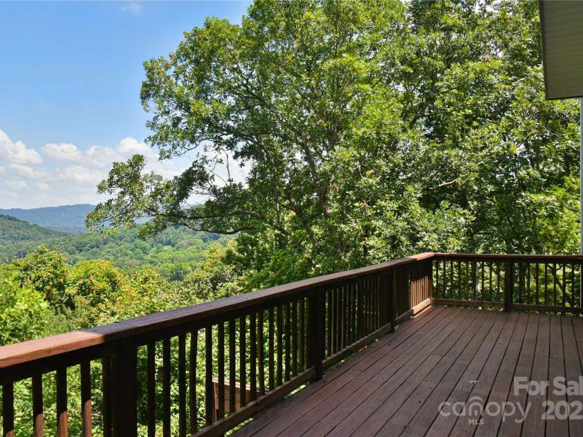 16 Skyview Court, Asheville, NC 28803.  MLS# CAR4274692, YatesRealty ID 29279. Spacious Decks for Entertaining and Taking in Those Views!