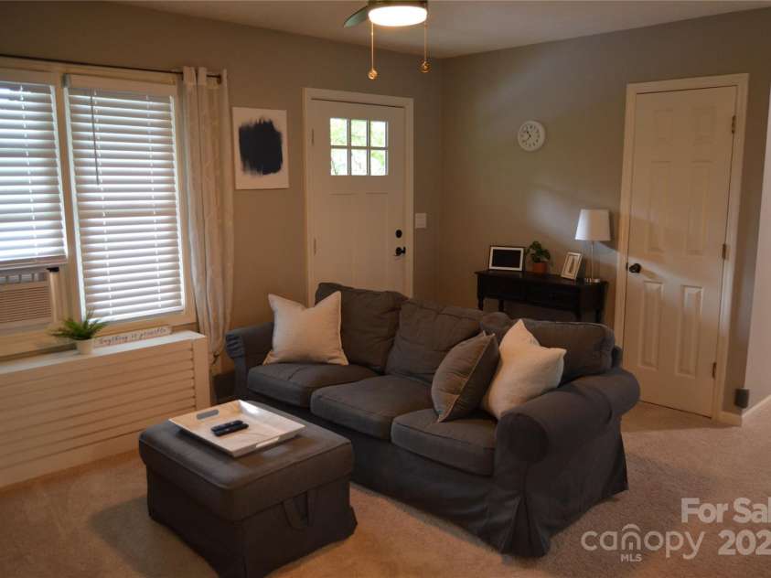 380 Corbly Drive, Hendersonville, NC 28739.  MLS# CAR4278581, YatesRealty ID 29280. Living Area Front Door