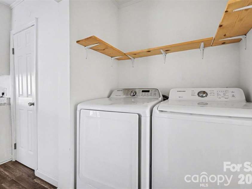 198 Buffalo Avenue, Concord, NC 28025.  MLS# CAR4380775, YatesRealty ID 29285. Laundry room-Original