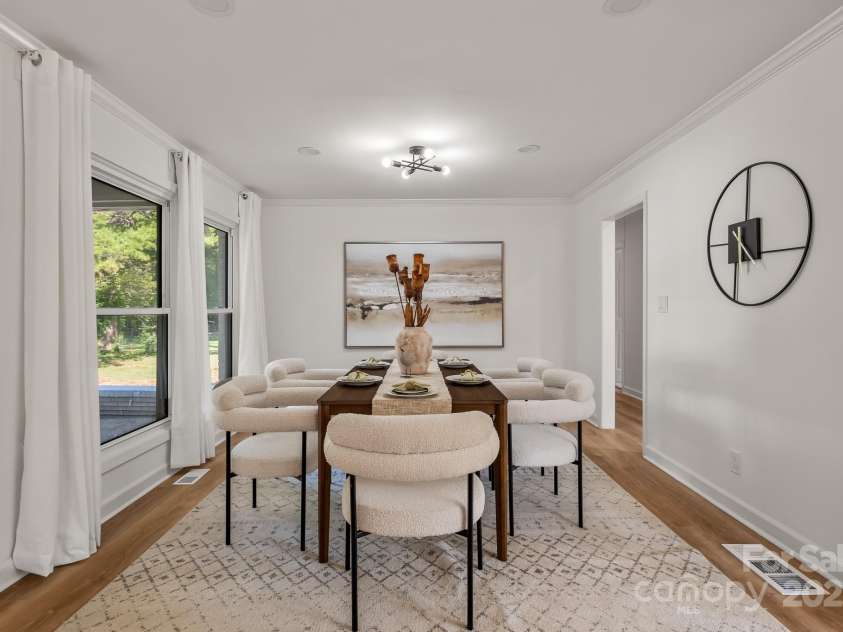 744 University Drive, Rock Hill, SC 29730.  MLS# CAR4312157, YatesRealty ID 29285. Dining Area