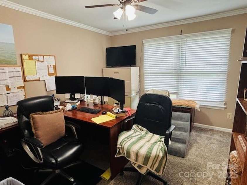 6340 Ellesmere Court, Mint Hill, NC 28227.  MLS# CAR4276855, YatesRealty ID 29296. Bedroom/office