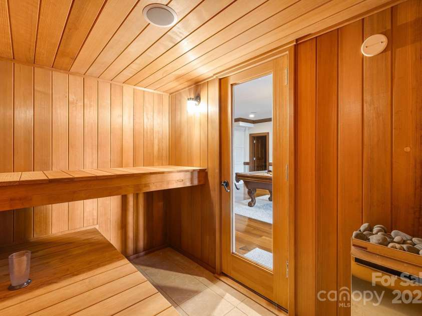 76 Bradford Vista, Fletcher, NC 28732.  MLS# CAR4279967, YatesRealty ID 29309. Sauna