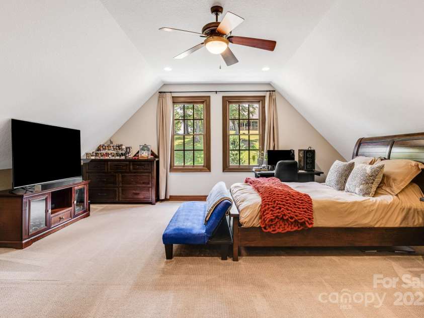 76 Bradford Vista, Fletcher, NC 28732.  MLS# CAR4279967, YatesRealty ID 29309. Upstairs Bedroom #1