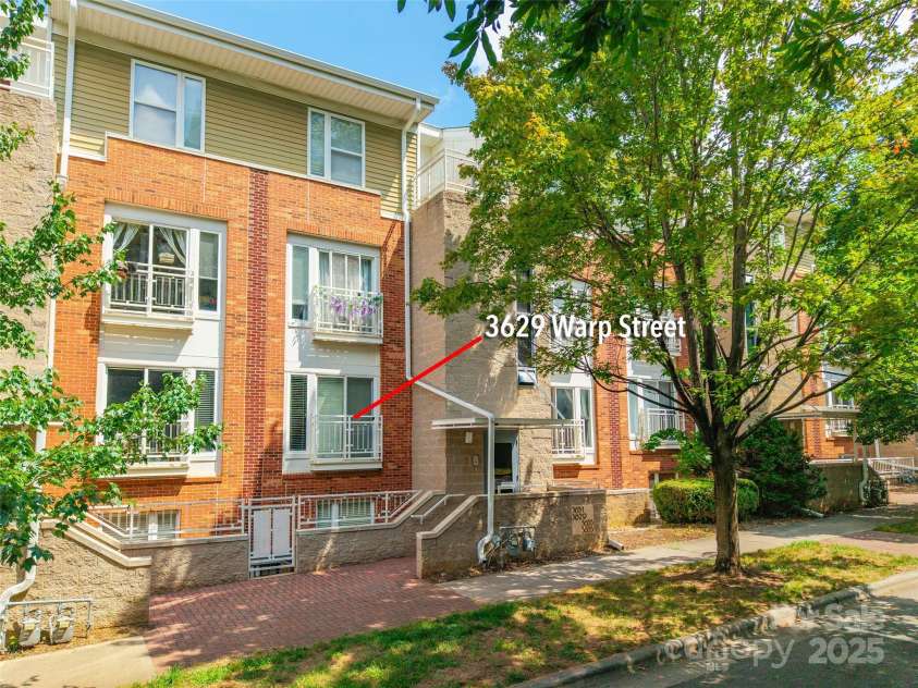 3629 Warp Street, Charlotte, NC 28205.  MLS# CAR4283021, YatesRealty ID 29314. 