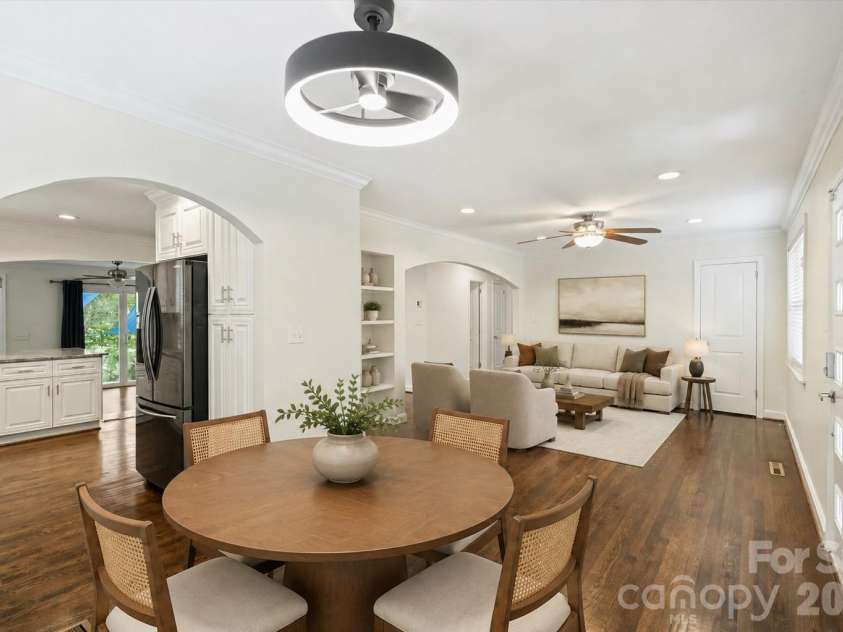 4824 Gilmore Drive, Charlotte, NC 28209.  MLS# CAR4418020, YatesRealty ID 29320. Virtually staged