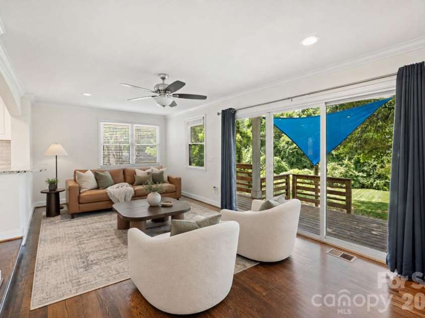 4824 Gilmore Drive, Charlotte, NC 28209.  MLS# CAR4418020, YatesRealty ID 29320. Virtually staged