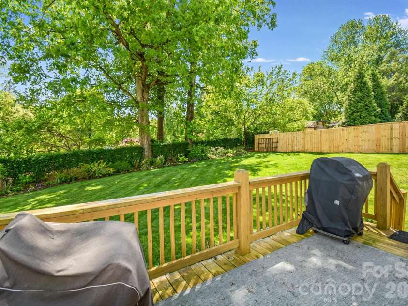 123 White Oak Road Extension, Arden, NC 28704.  MLS# CAR4375901, YatesRealty ID 29332. Back deck