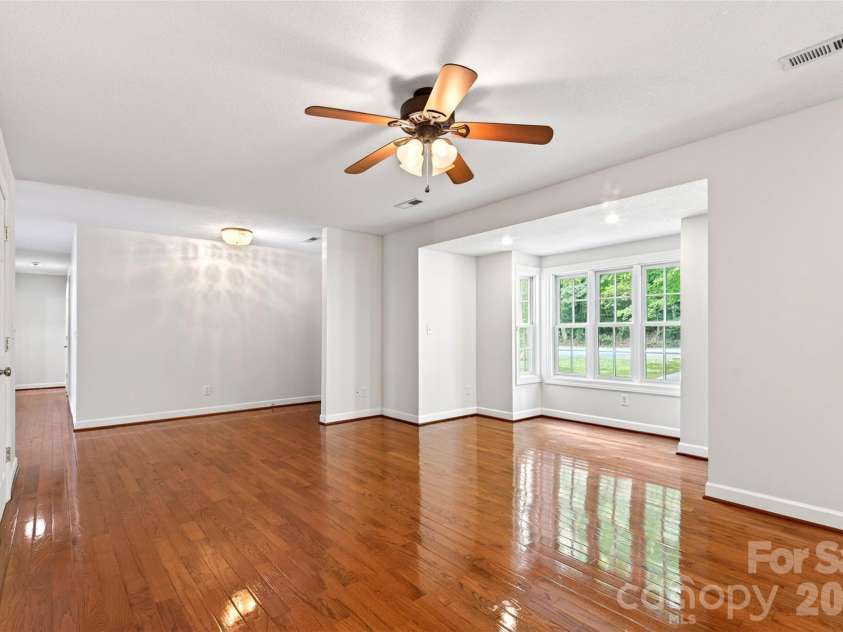 104 Valley Vista Drive, Black Mountain, NC 28711.  MLS# CAR4388162, YatesRealty ID 29333. Den view of the foyer
