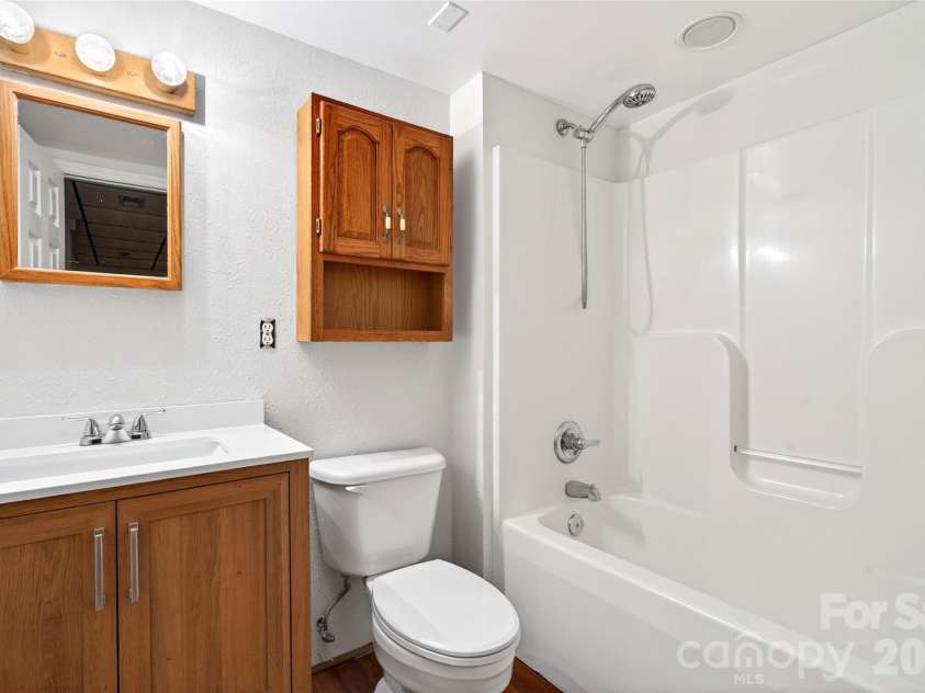 104 Valley Vista Drive, Black Mountain, NC 28711.  MLS# CAR4388162, YatesRealty ID 29333. Lower level bathroom