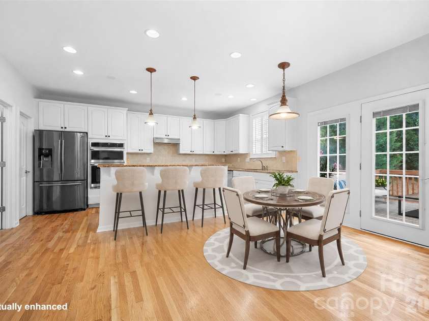 269 Montibello Drive, Mooresville, NC 28117.  MLS# CAR4392025, YatesRealty ID 29334. Virtually Staged Breakfast Area
