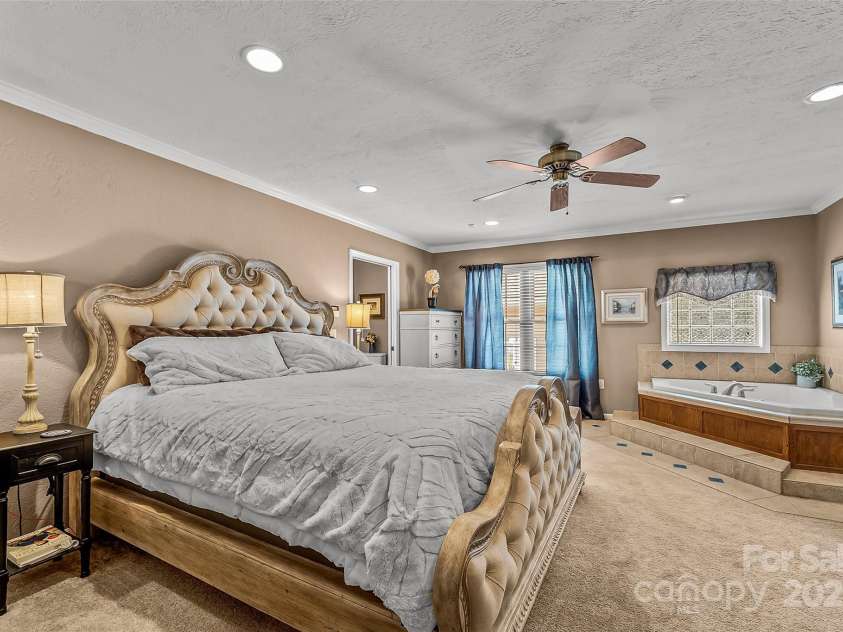 142 Windsor Drive, Taylorsville, NC 28681.  MLS# CAR4283783, YatesRealty ID 29339. Primary Bedroom