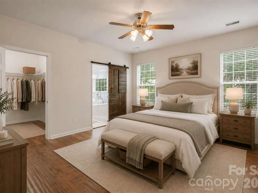 1116 Millbank Drive, Matthews, NC 28104.  MLS# CAR4379863, YatesRealty ID 29344. 