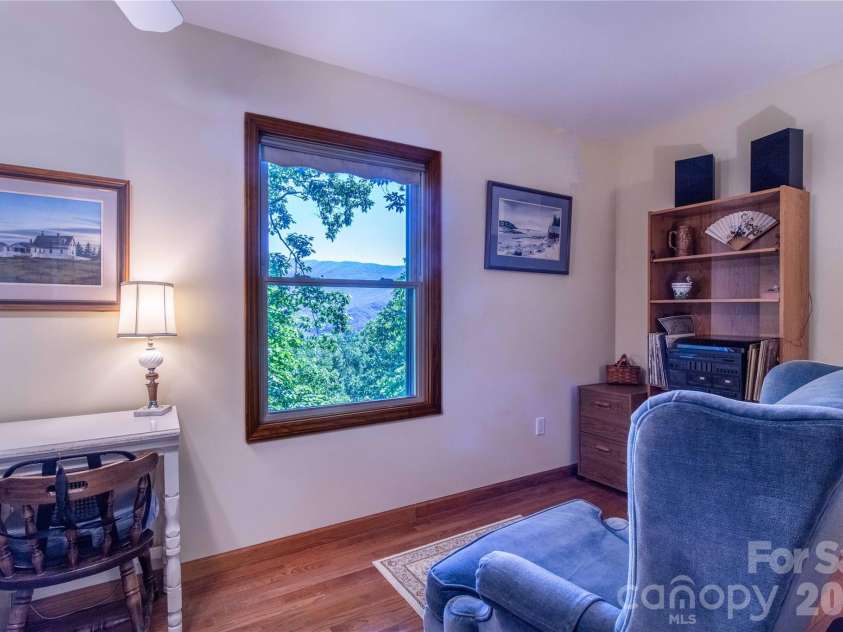 22 Great Aspen Way, Black Mountain, NC 28711.  MLS# CAR4388934, YatesRealty ID 29345. Imagine reading your favorite book here or working from home!