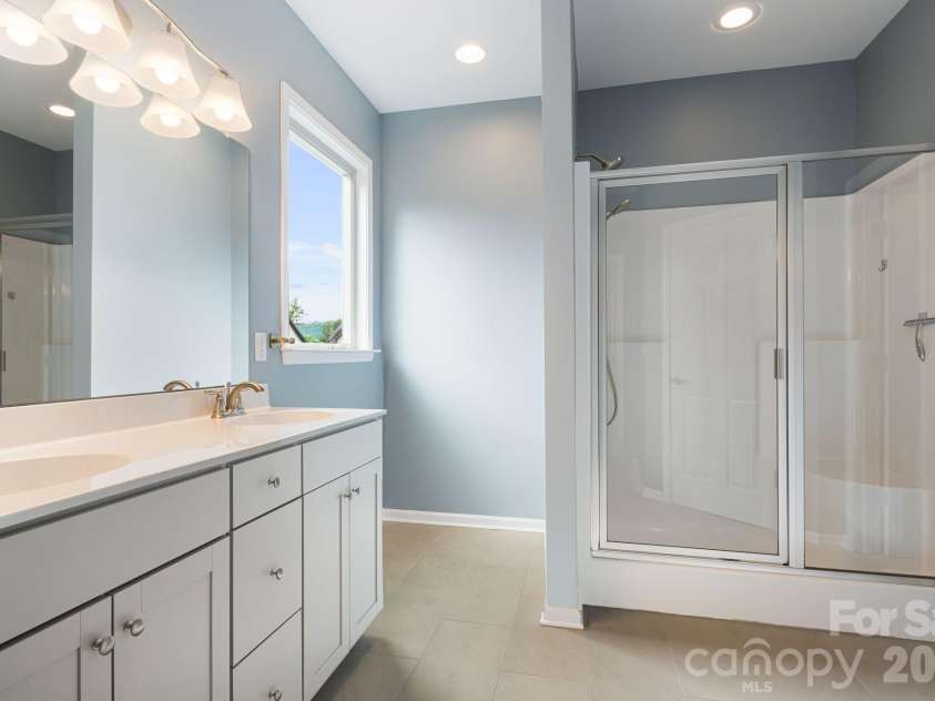 190 Water Leaf Drive, Weaverville, NC 28787.  MLS# CAR4387080, YatesRealty ID 29346. Newly tiled, so fresh and clean! New casement window installed for fresh air. 