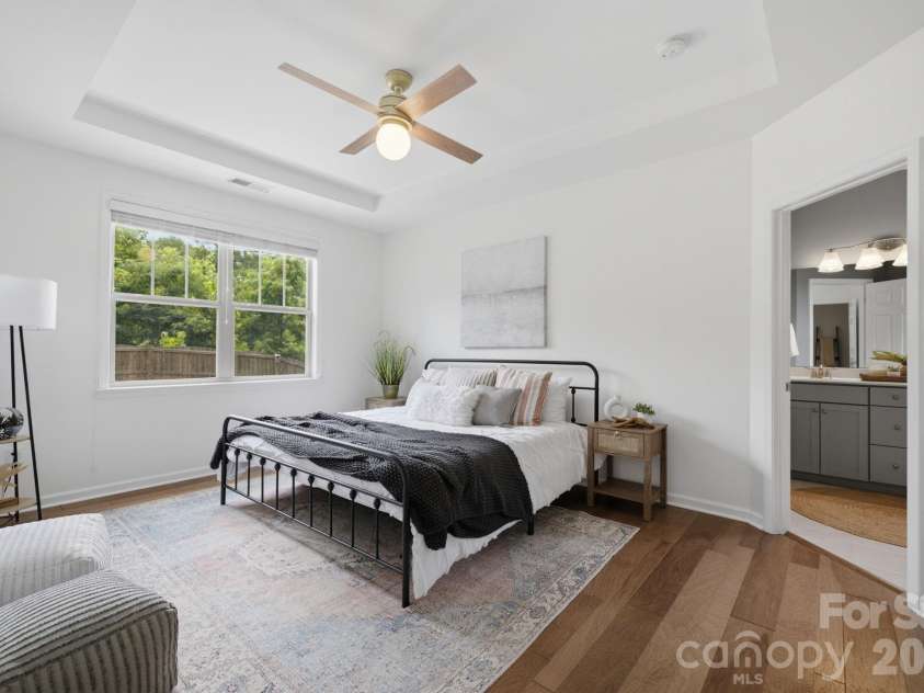 190 Water Leaf Drive, Weaverville, NC 28787.  MLS# CAR4387080, YatesRealty ID 29346. Primary Bedroom, great light!