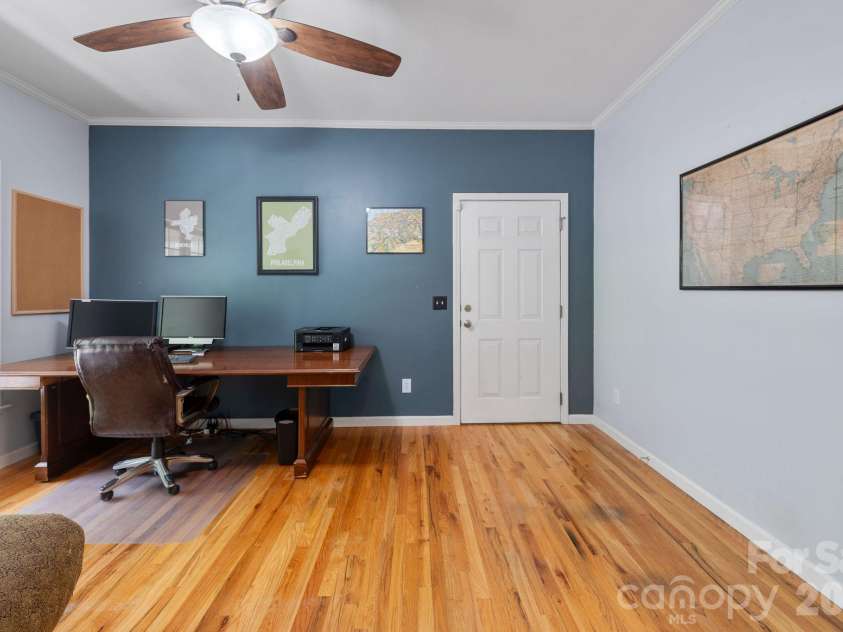 174 deep woods Trail, Canton, NC 28716.  MLS# CAR4378961, YatesRealty ID 29357. Primary bedroom or office on main.