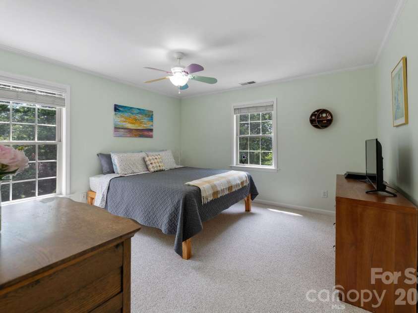 174 deep woods Trail, Canton, NC 28716.  MLS# CAR4378961, YatesRealty ID 29357. Upstairs bedroom number 2