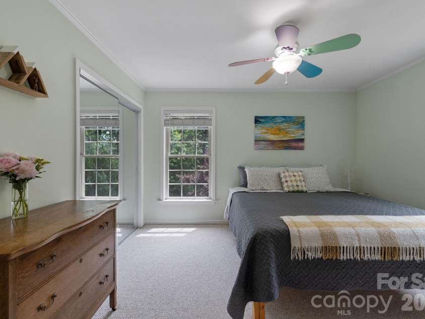 174 deep woods Trail, Canton, NC 28716.  MLS# CAR4378961, YatesRealty ID 29357. Upstairs bedroom number 2