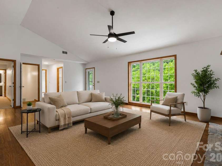 100 Woven Cloud Lane, Waynesville, NC 28785.  MLS# CAR4387086, YatesRealty ID 29362. AI Enhanced