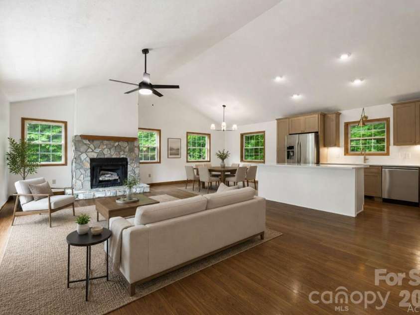 100 Woven Cloud Lane, Waynesville, NC 28785.  MLS# CAR4387086, YatesRealty ID 29362. AI Enhanced