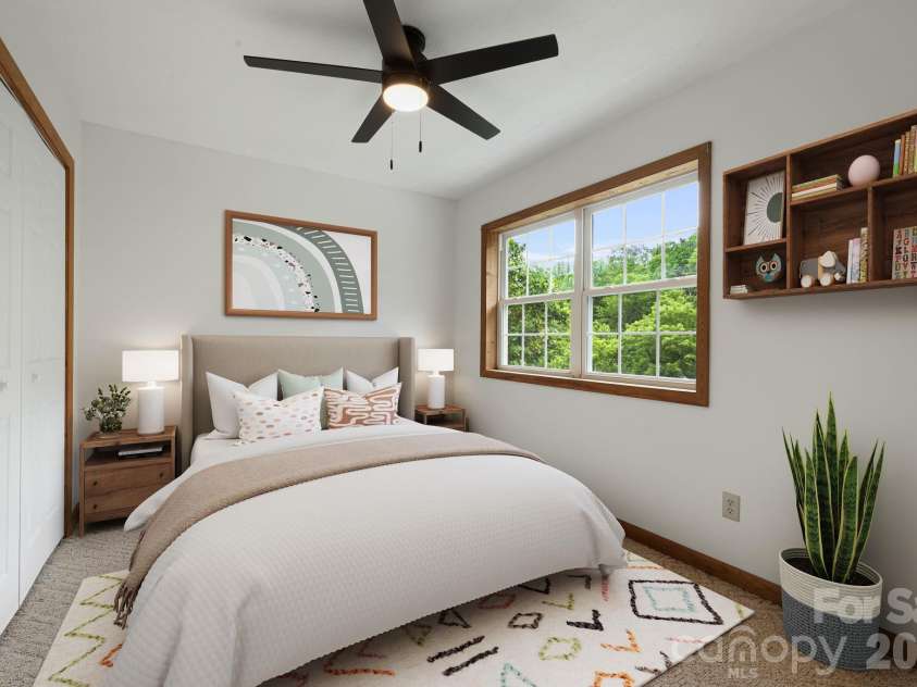 100 Woven Cloud Lane, Waynesville, NC 28785.  MLS# CAR4387086, YatesRealty ID 29362. AI Enhanced