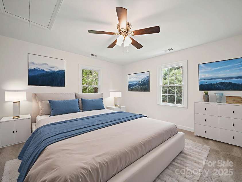 138 Tetbury Avenue, Concord, NC 28025.  MLS# CAR4283002, YatesRealty ID 29362. Virtually Staged Bedroom