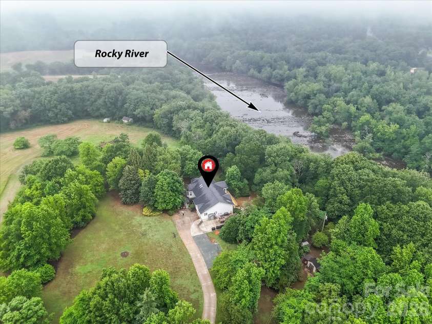 7702 Rivercrest Court, Monroe, NC 28110.  MLS# CAR4385437, YatesRealty ID 29363. 