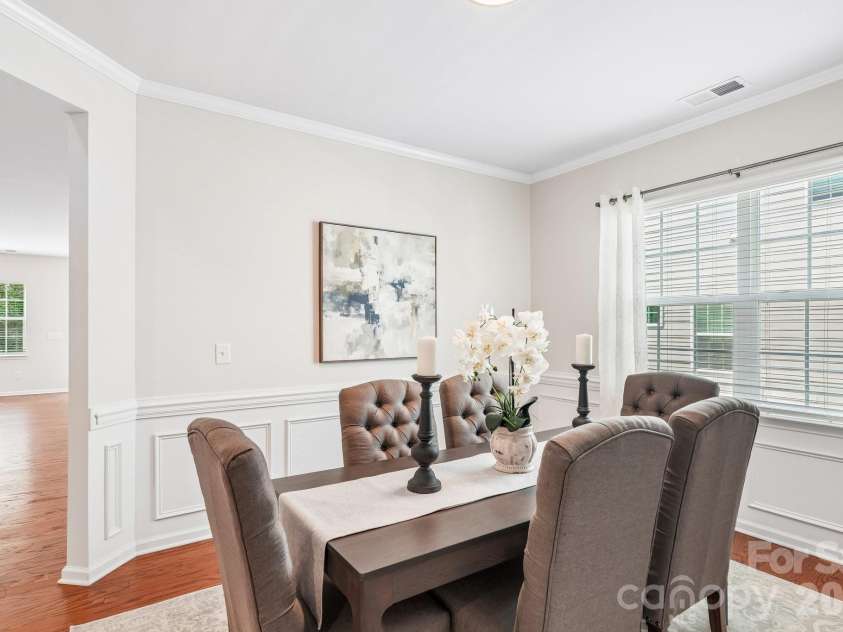 128 Van Gogh Trail, Mount Holly, NC 28120.  MLS# CAR4387655, YatesRealty ID 29376. Formal dining area