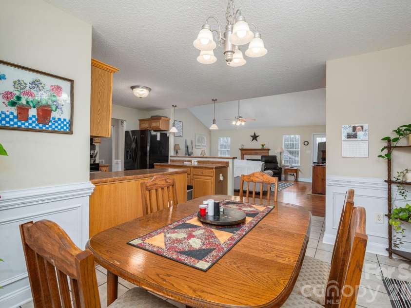 104 Lakewood Drive, Kings Mountain, NC 28086.  MLS# CAR4338504, YatesRealty ID 2938. Dining Room