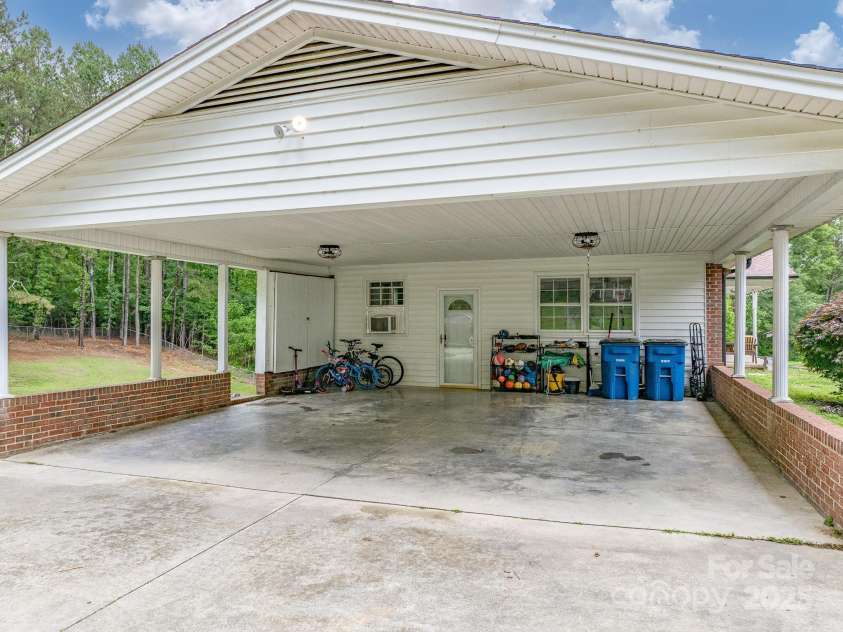 310 Yarbro Road, Kings Mountain, NC 28086.  MLS# CAR4265622, YatesRealty ID 29385. Carport