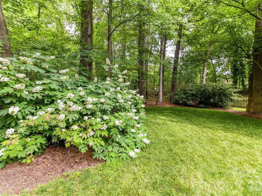 231 Pat Stough Lane, Davidson, NC 28036.  MLS# CAR4381722, YatesRealty ID 29392. Back Yard