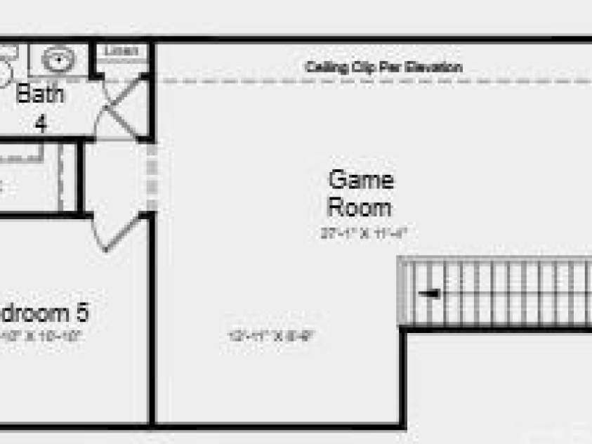 523 Sunharvest Lane, Indian Trail, NC 28079.  MLS# CAR4282679, YatesRealty ID 29399. Floorplan Rendering