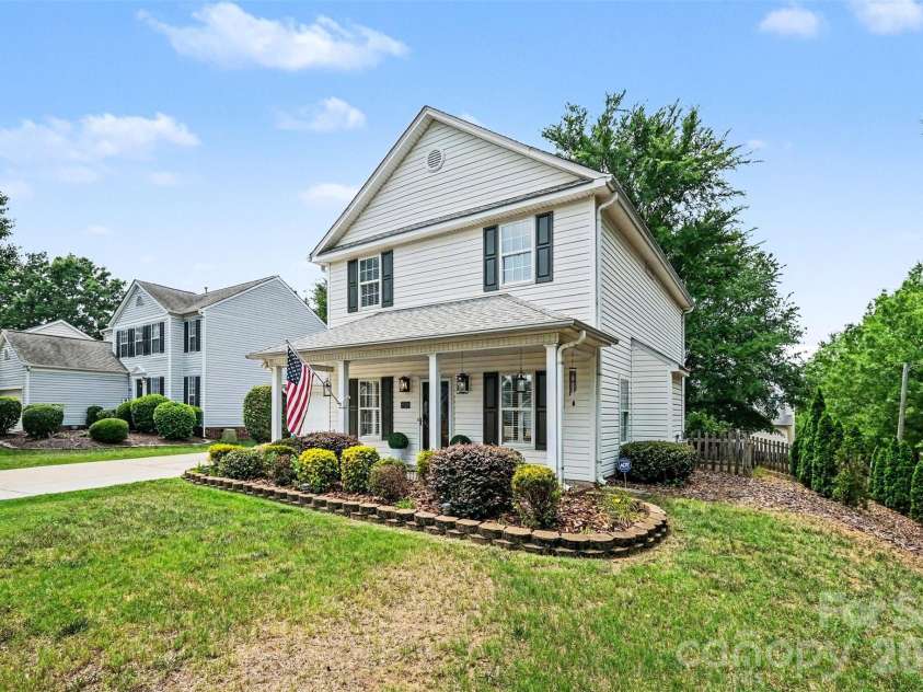 5520 Lemley Road, Concord, NC 28027.  MLS# CAR4388322, YatesRealty ID 29421. Home on corner lot