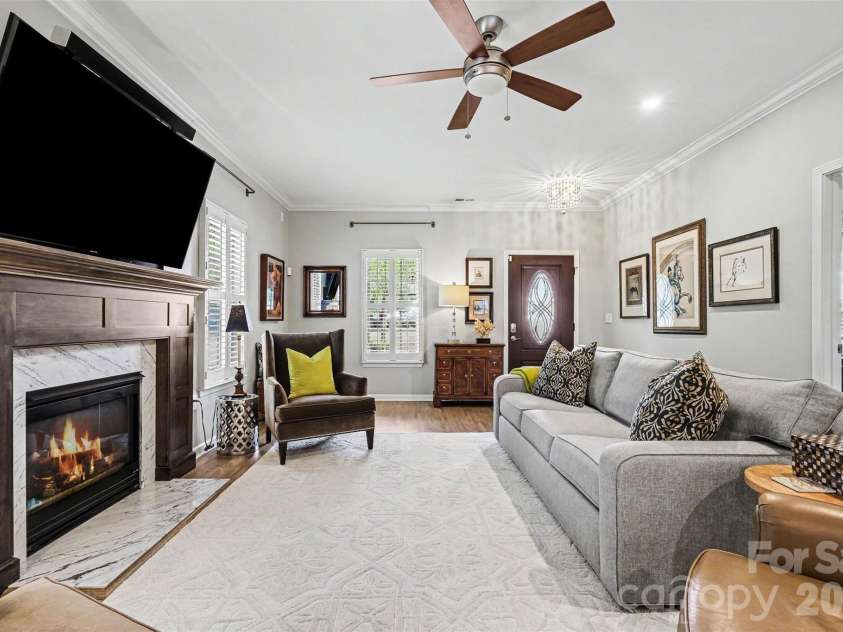 5520 Lemley Road, Concord, NC 28027.  MLS# CAR4388322, YatesRealty ID 29421. Living room