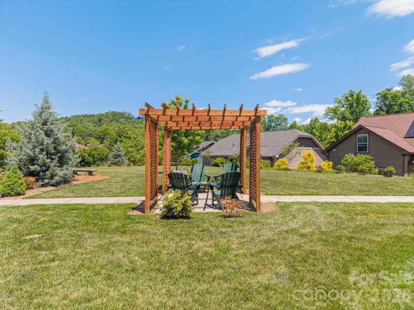 22 Asher Lane, Arden, NC 28704.  MLS# CAR4380408, YatesRealty ID 29433. Community gathering space