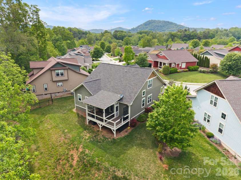22 Asher Lane, Arden, NC 28704.  MLS# CAR4380408, YatesRealty ID 29433. Private backyard