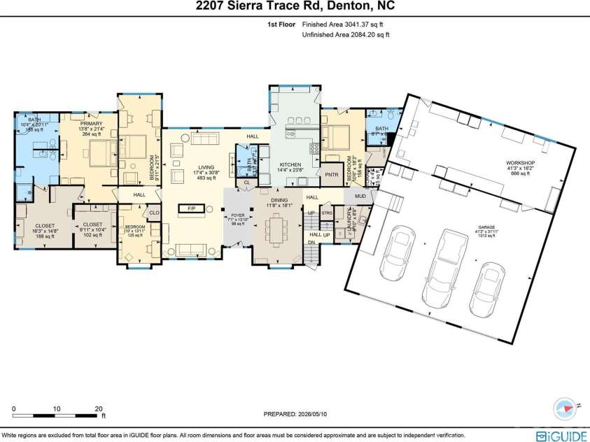2207 Sierra Trace Road, Denton, NC 27239.  MLS# CAR4381006, YatesRealty ID 29435. 