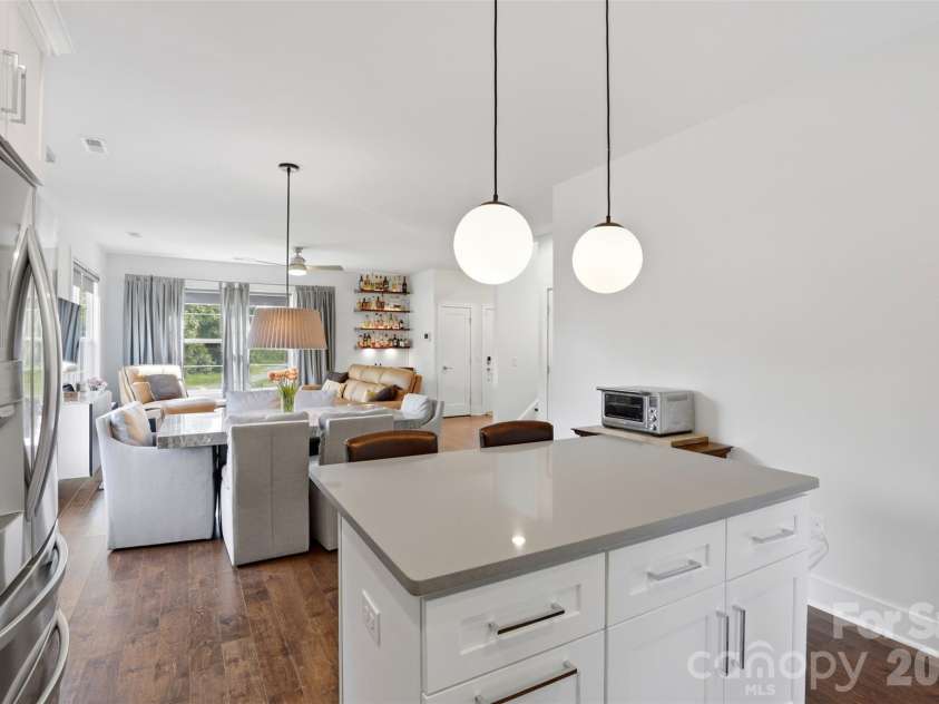 715 28th Street, Charlotte, NC 28205.  MLS# CAR4383784, YatesRealty ID 29441. Kitchen features island