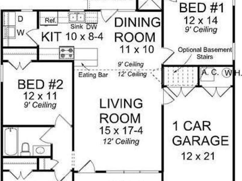 1339 Hillsboro Street, Salisbury, NC 28144.  MLS# CAR4347273, YatesRealty ID 29442. Floor Plan