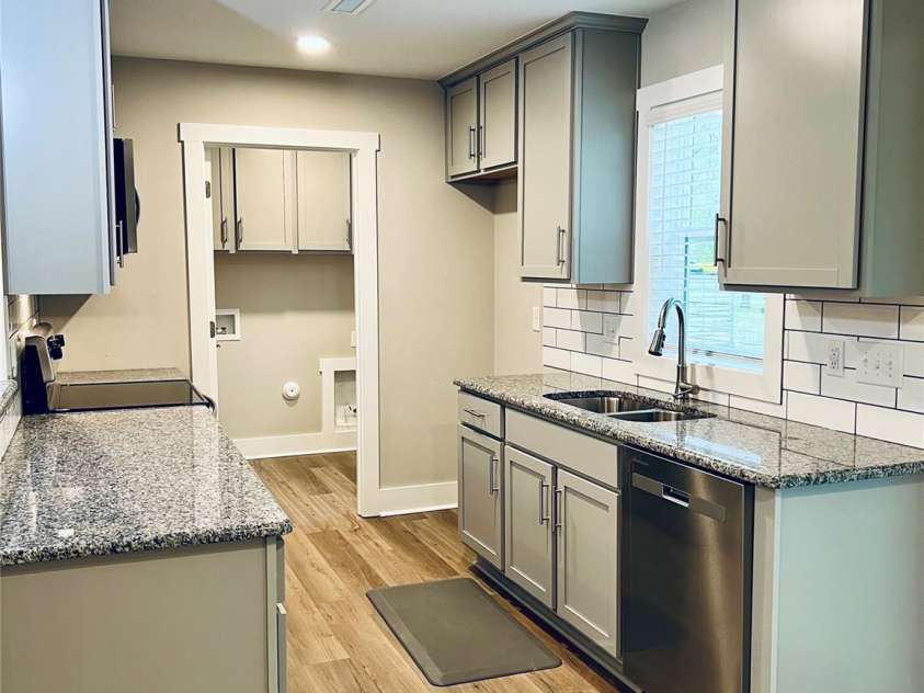 1339 Hillsboro Street, Salisbury, NC 28144.  MLS# CAR4347273, YatesRealty ID 29442. Kitchen & Laundry Room