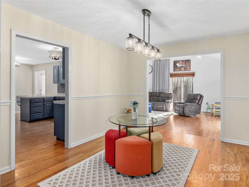 950 Blanton Street, Columbus, NC 28722.  MLS# CAR4210488, YatesRealty ID 29444. Dining room on main