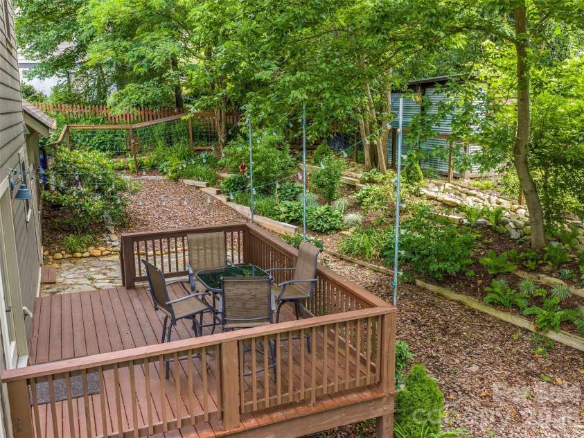 71 Mclain Street, Asheville, NC 28803.  MLS# CAR4388314, YatesRealty ID 29445. Backyard hosting