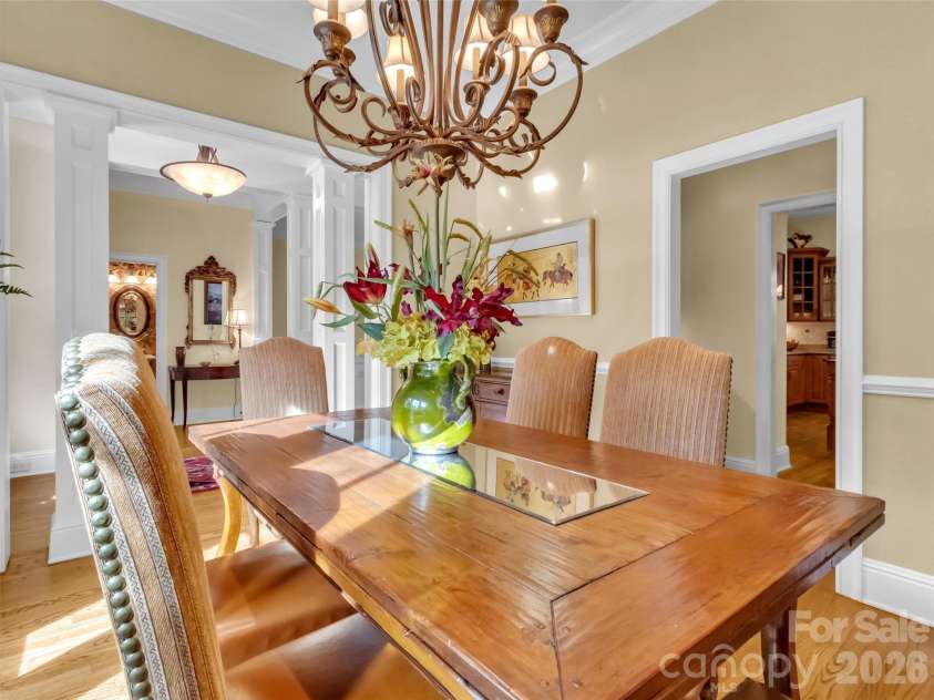 149 Cardinal Lane, Waynesville, NC 28786.  MLS# CAR4379628, YatesRealty ID 29452. Formal Dining Room