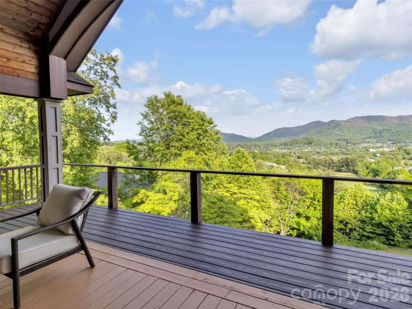149 Cardinal Lane, Waynesville, NC 28786.  MLS# CAR4379628, YatesRealty ID 29452. Year Round Views!