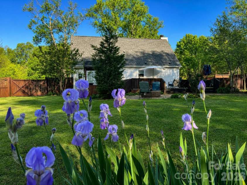 7506 Lancashire Drive, Mint Hill, NC 28227.  MLS# CAR4389641, YatesRealty ID 29470. Back Yard