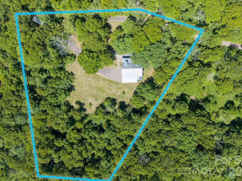 58 Randall Drive, Fairview, NC 28730.  MLS# CAR4388685, YatesRealty ID 29473. Approximate Lot Lines