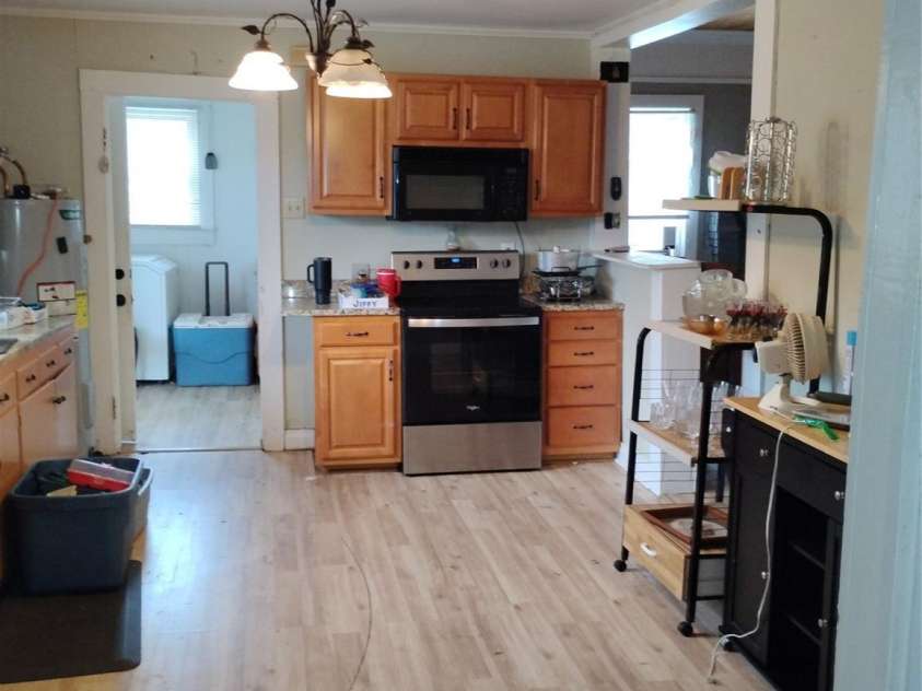2950 Irish Potato Road, Concord, NC 28025.  MLS# CAR4386914, YatesRealty ID 29477. Kitchen from bedroom